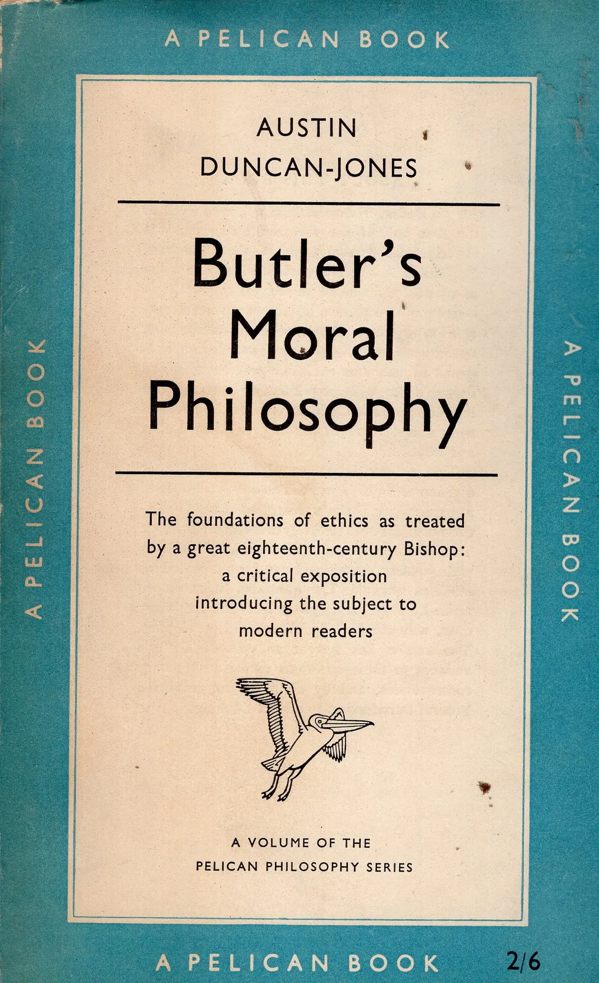 Butler's Moral Philosophy 1