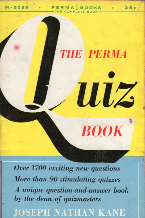 The Perma Quiz Book 1