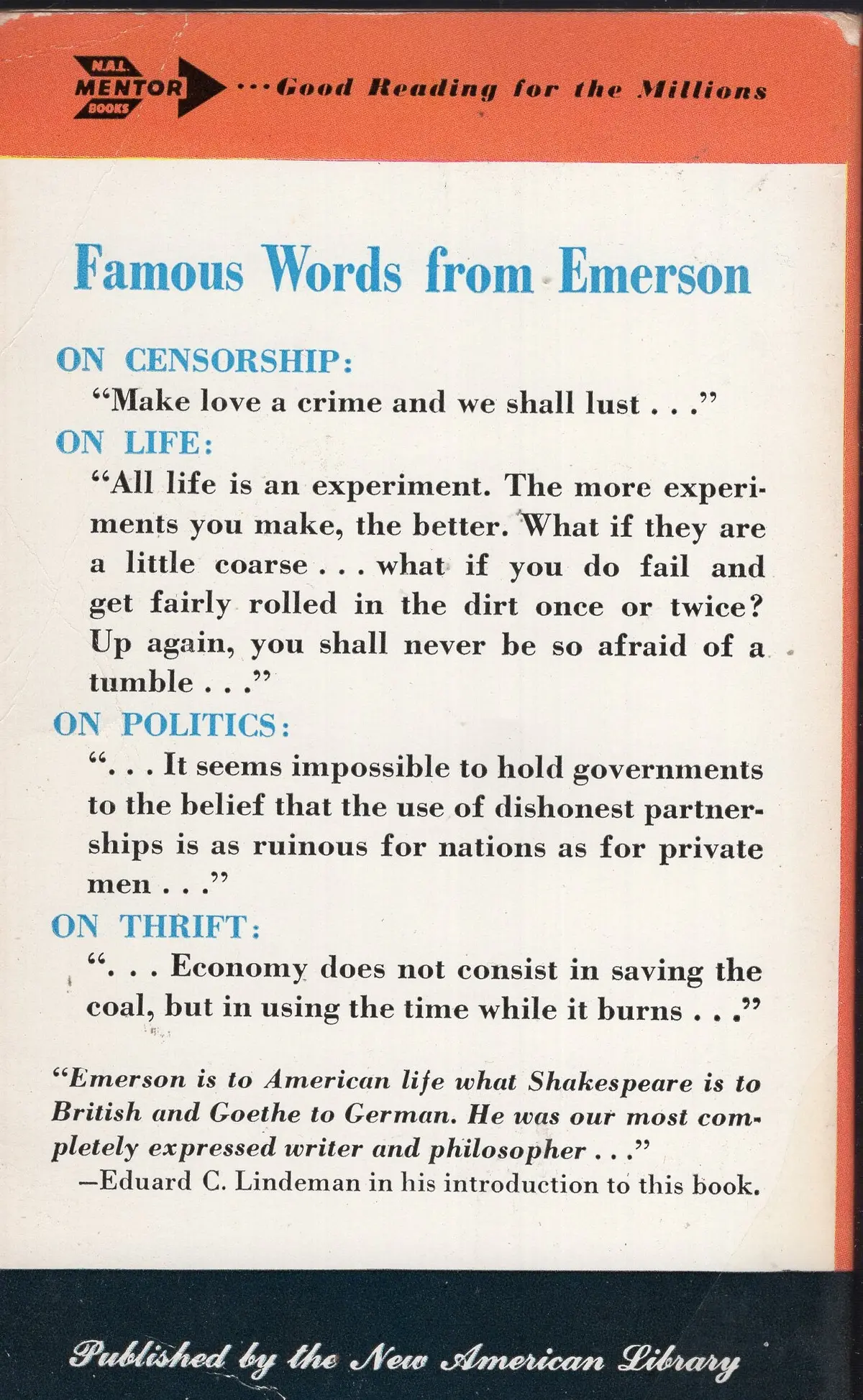 Basic Selections From Emerson 2