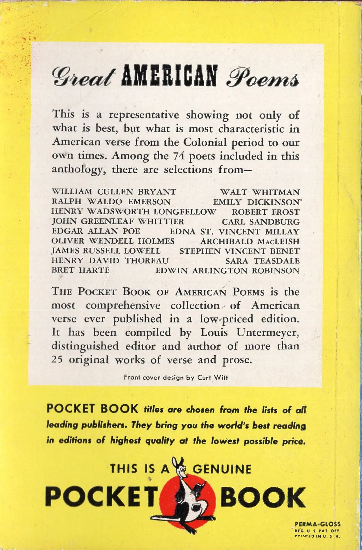 The Pocket Book Of Popular Verse 2