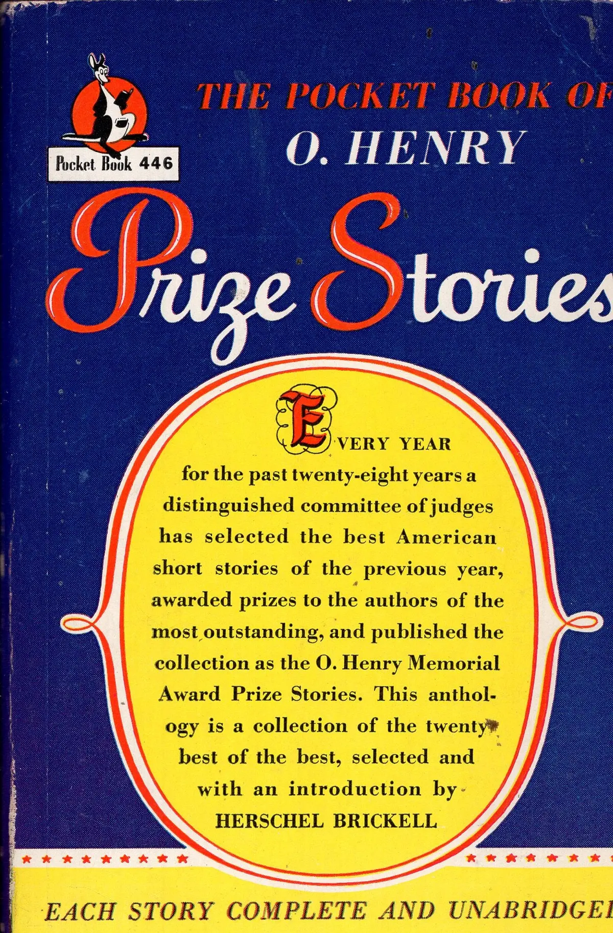 The Pocket Book Of O. Henry Prize Stories 1