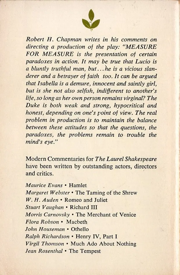 Measure For Measure 2