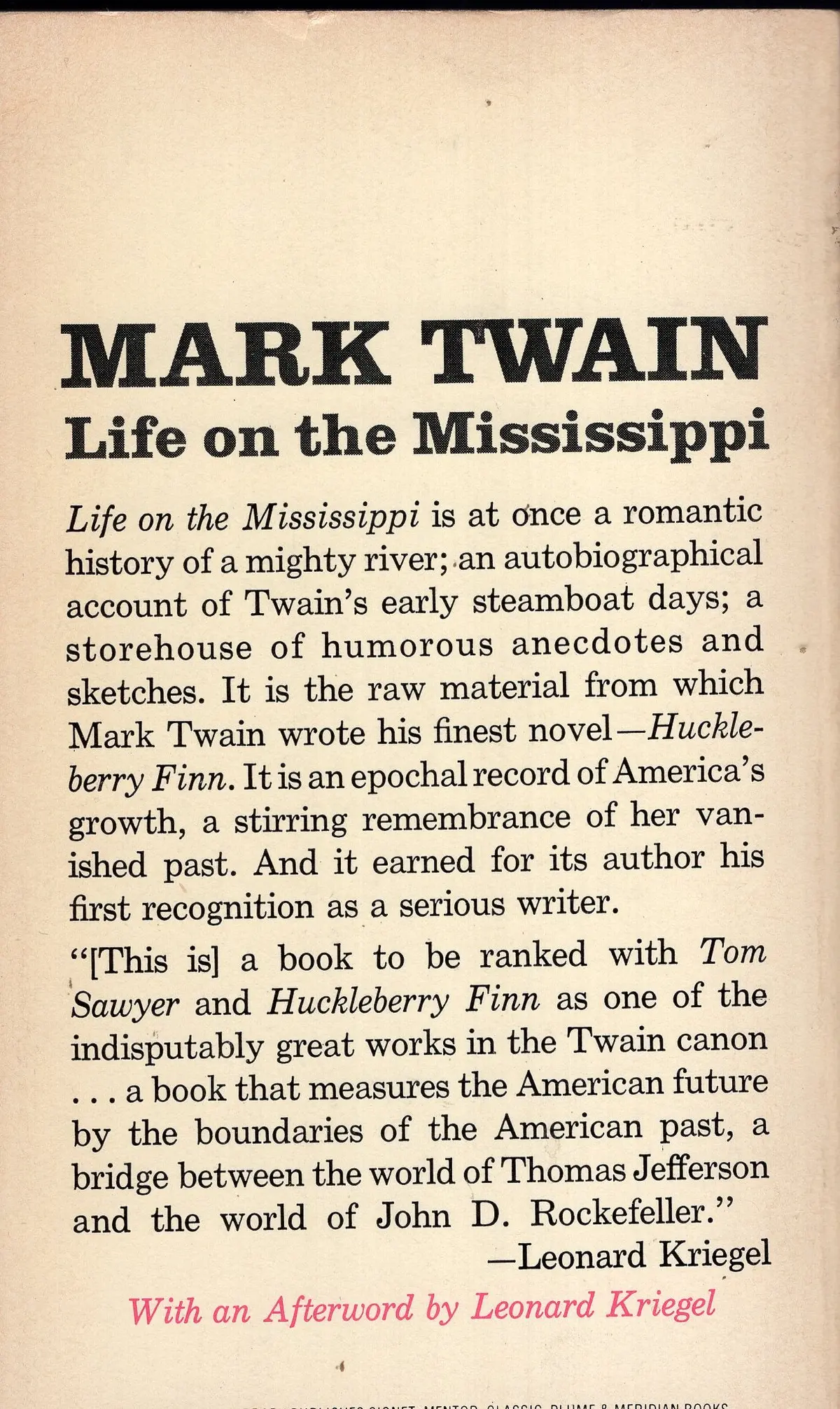 Life On The Mississippi 2