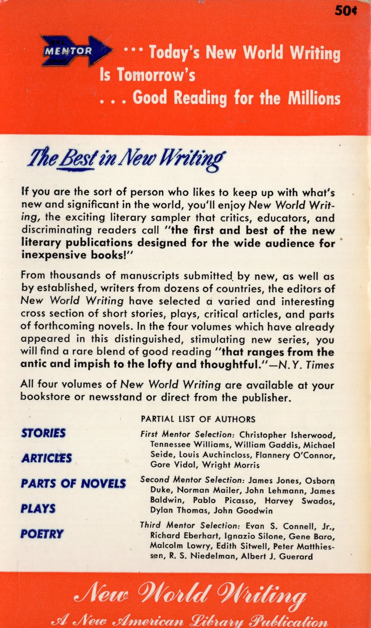 New World Writing 2