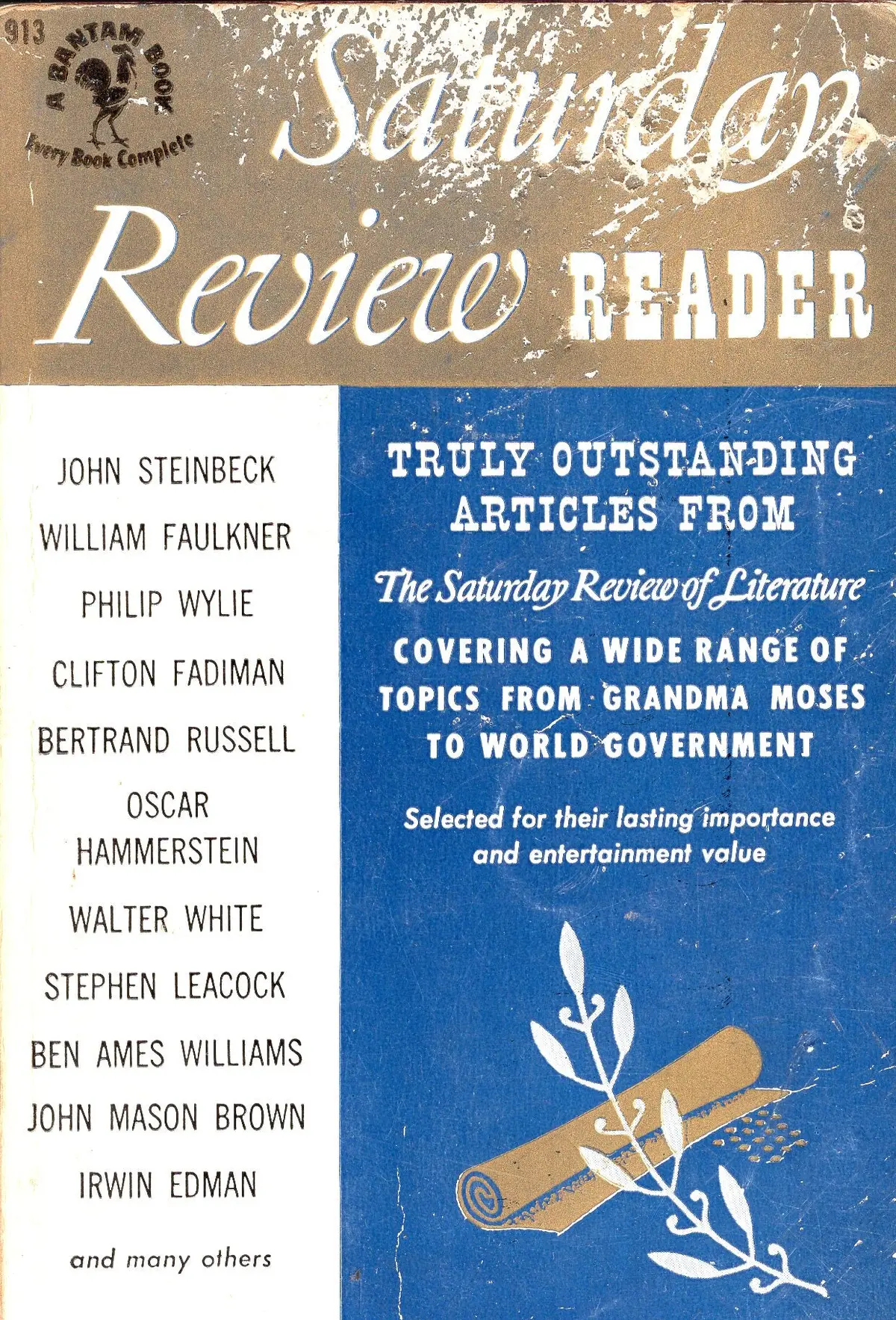 Saturday Review Reader 1