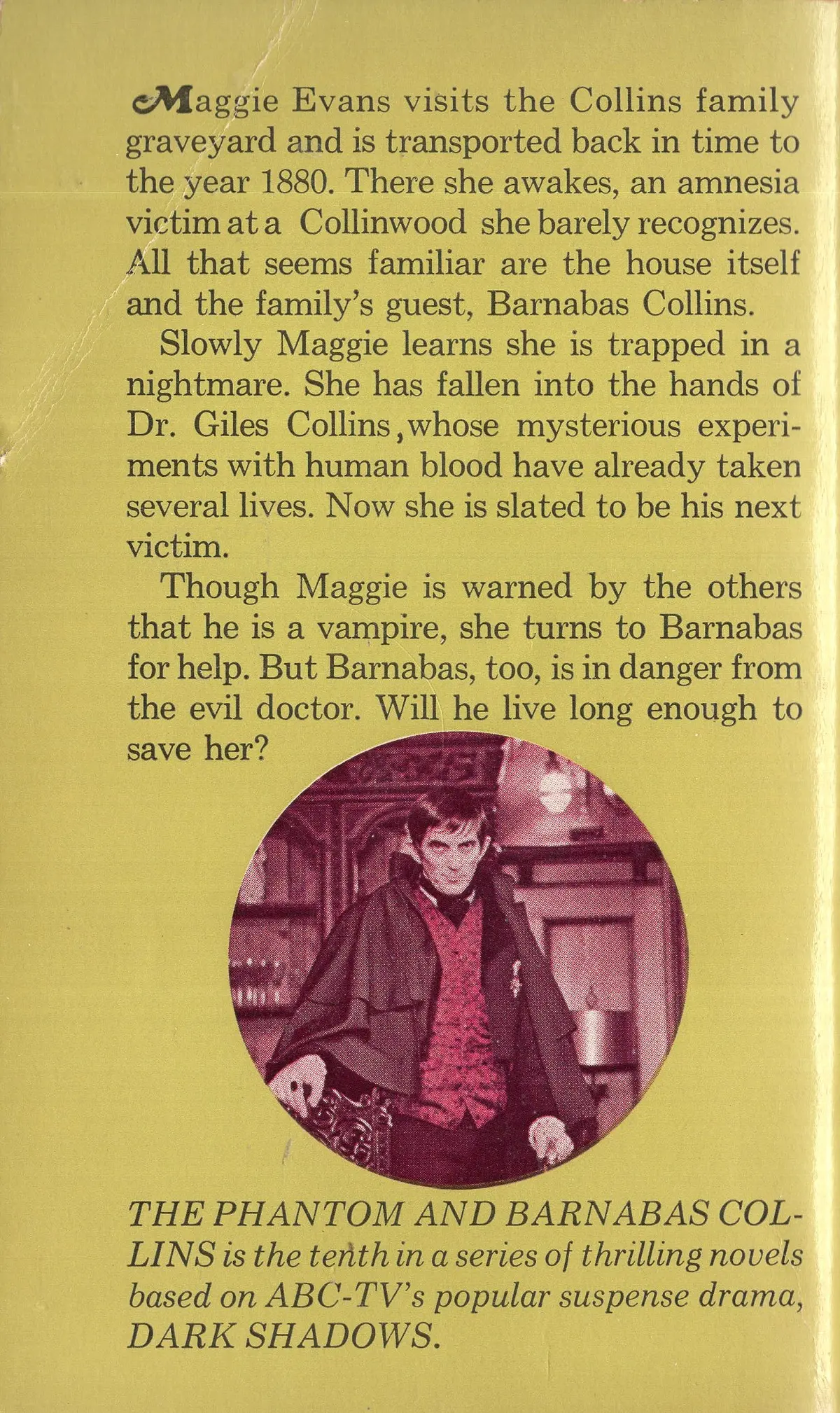 Dark Shadows The Phantom And Barnabas Collins 2