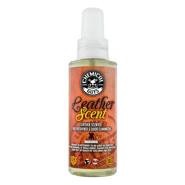 Chemical Guys Leather Scent Air Freshener & Odor Eliminator 4Oz Air_102_04 1