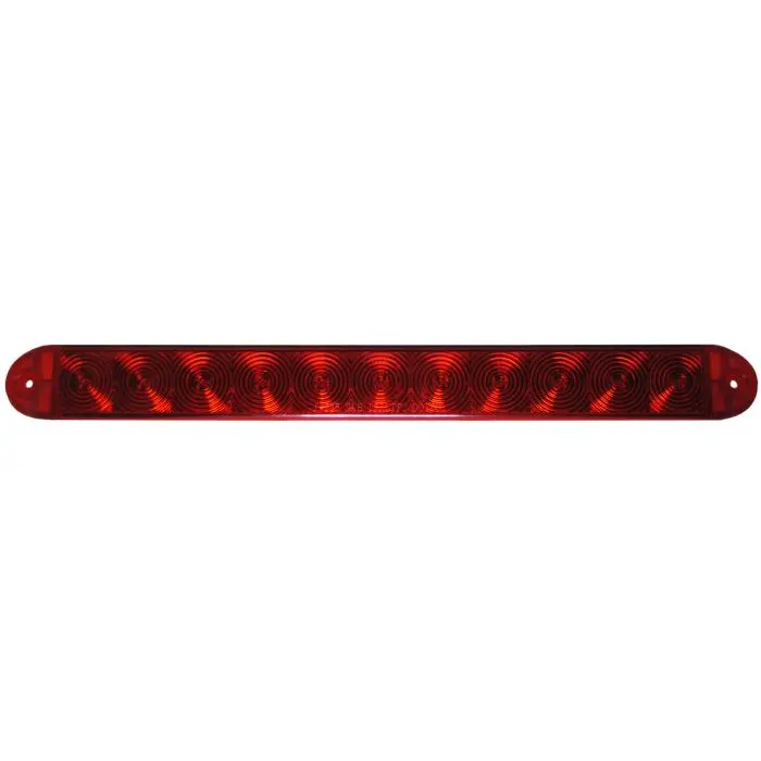 Led Low-Profile Stop/Turn And Id Bar - Red - Clear Or Red Lens: 4-Wire 2