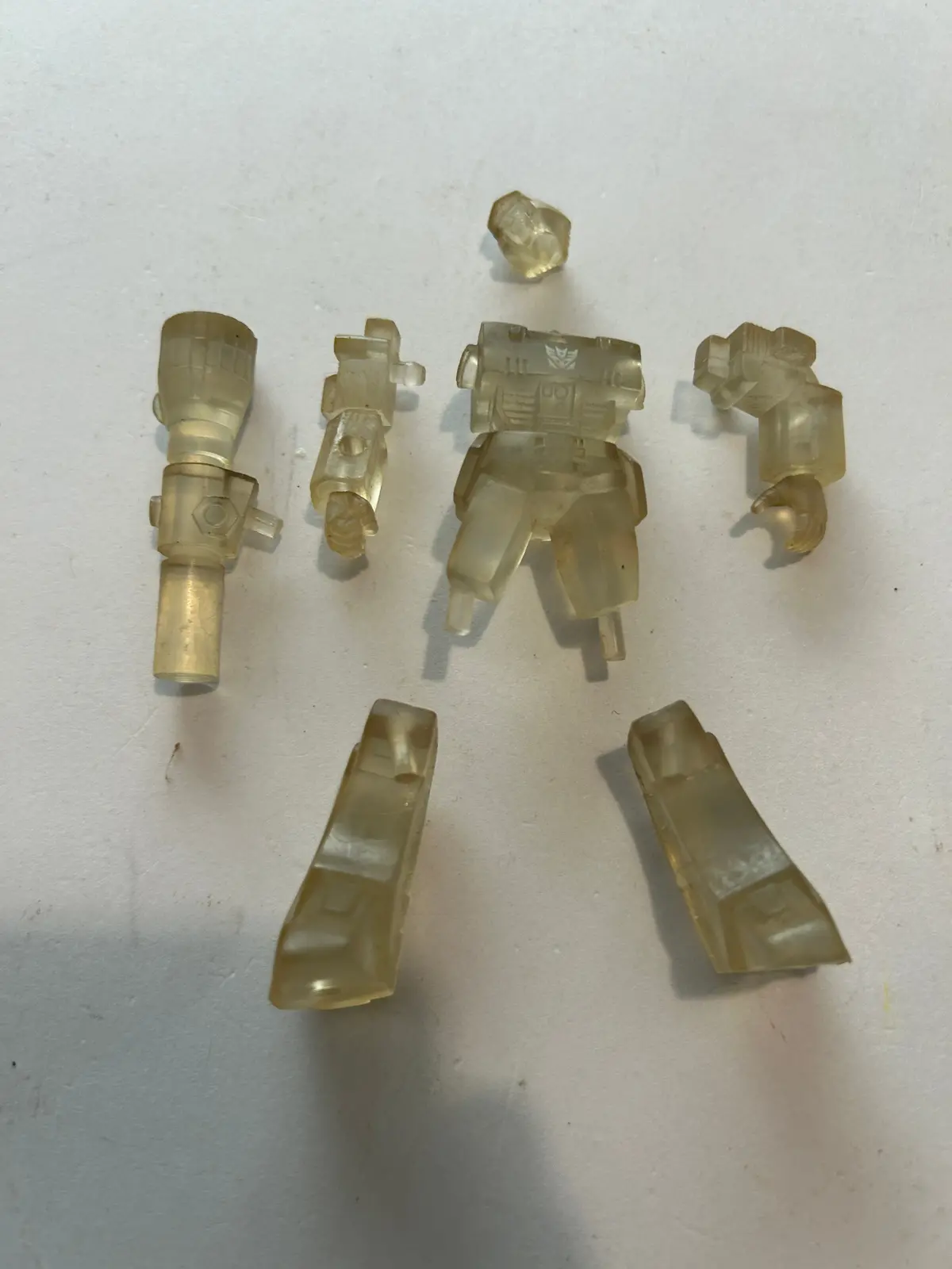 Tf Pvc Megatron Clear (Act 1) 1