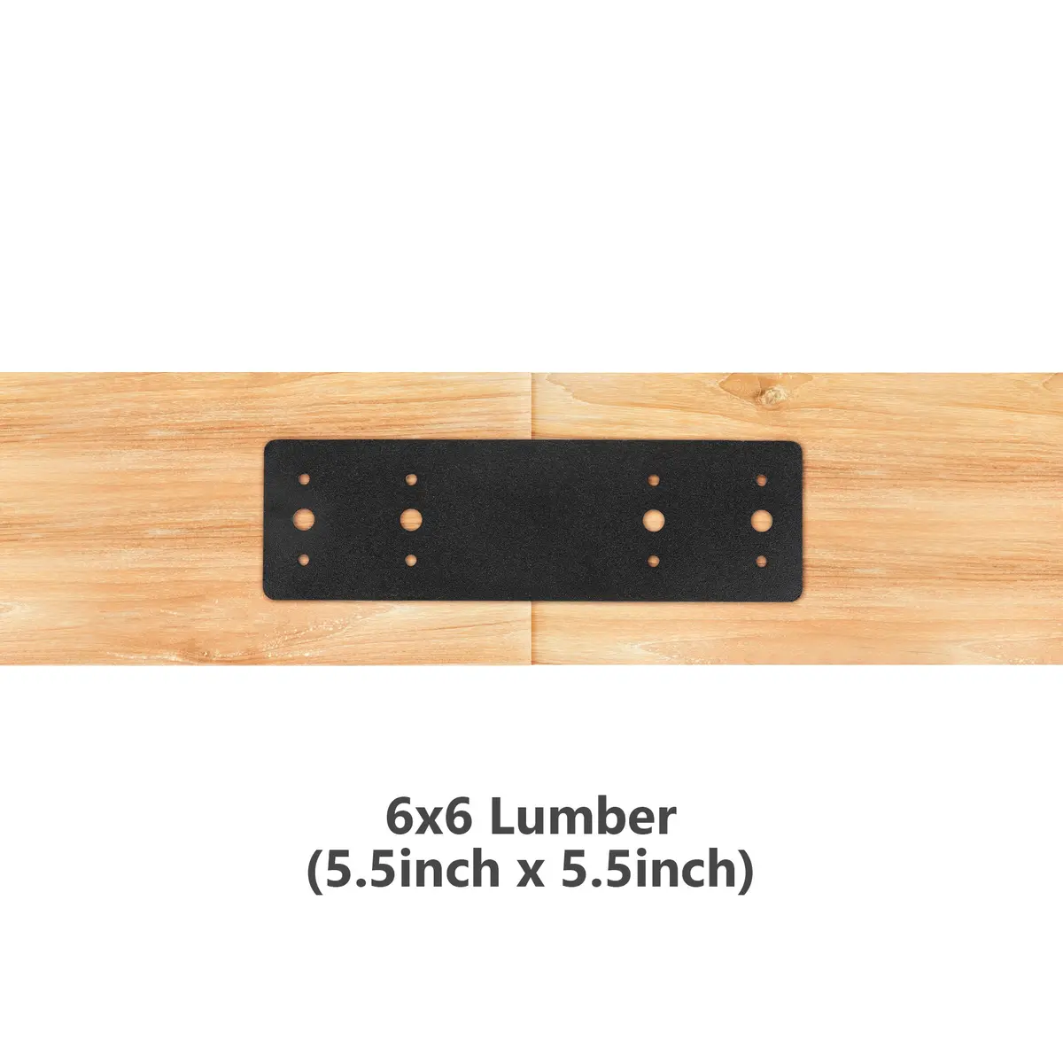 10"X3" Steel Straight Mending Plate With Holes -Flat Bracket For Wood - Truss Plate, Mounting Plate, Sihnman 10"X10" Corner Braces For Wood (2 Pcs)- Powder Coated Steel L Brackets, Corner Braces, Corner Bracket And L Mending Plates, Seismic Retro 1