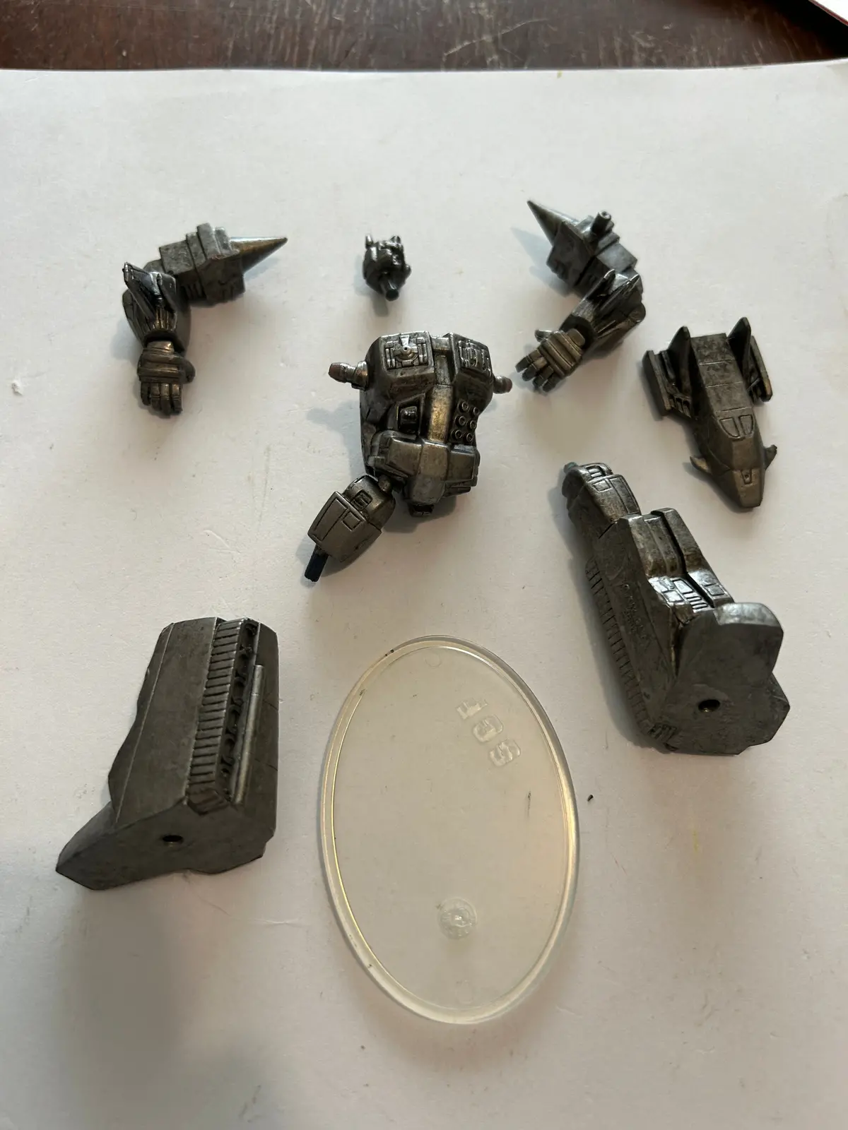 Tf Pvc Overlord Pewter (Act 5) 1