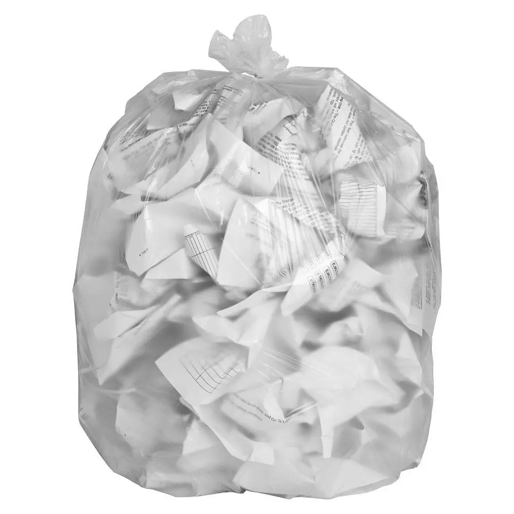Clear Garbage Bags Xl - Box Of 40 1