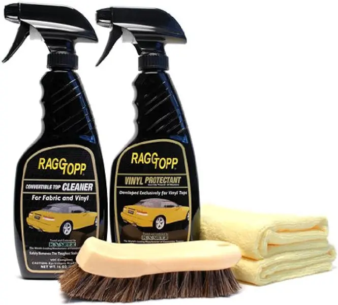 Raggtopp Vinyl Convertible Bundle With Brush & Microfiber Towels 1