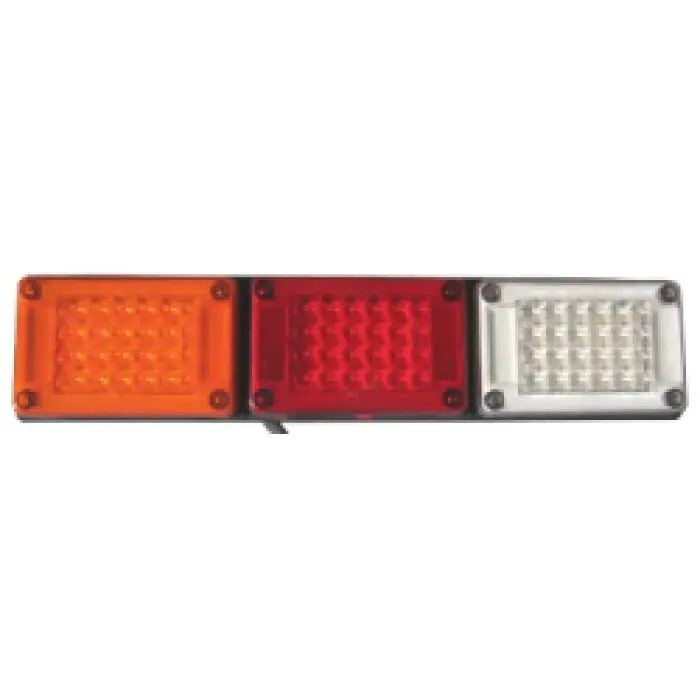 Triple Panel Led Light W/ Backup: 24 Diodes/Panel 1
