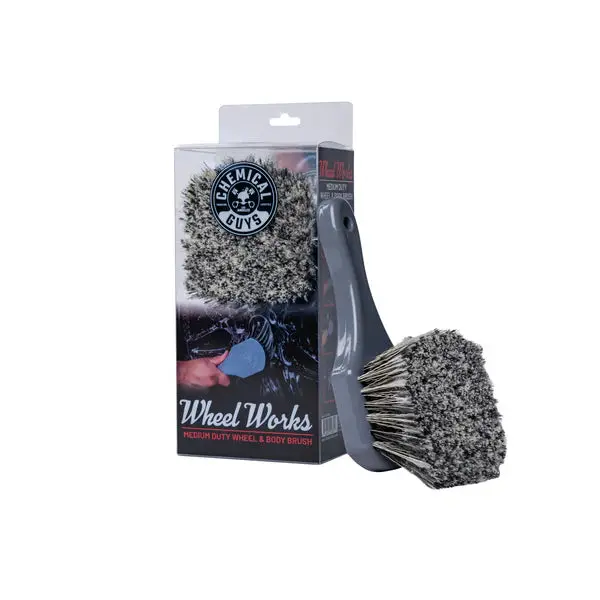 Chemical Guys Wheel Works Wheel & Body Brush Accg09 1