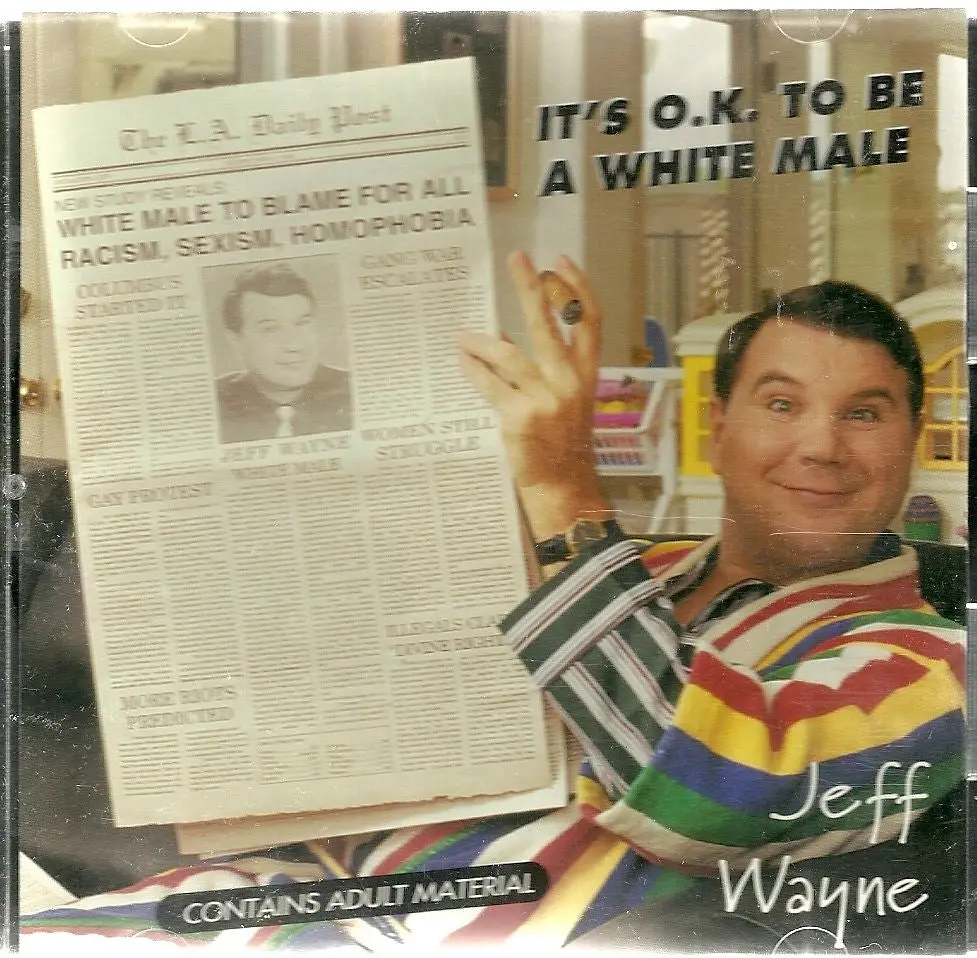 It's O.K. To Be A White Male By Jeff Wayne Comedy Cd 1