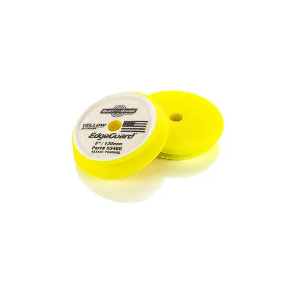 Buff And Shine Edgeguard 5" Yellow Polishing Pad 1