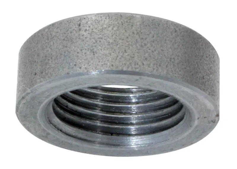 Moroso M18×1.5 Oxygen Sensor Bung – Mild Steel, Single-Port Threaded Mount 1
