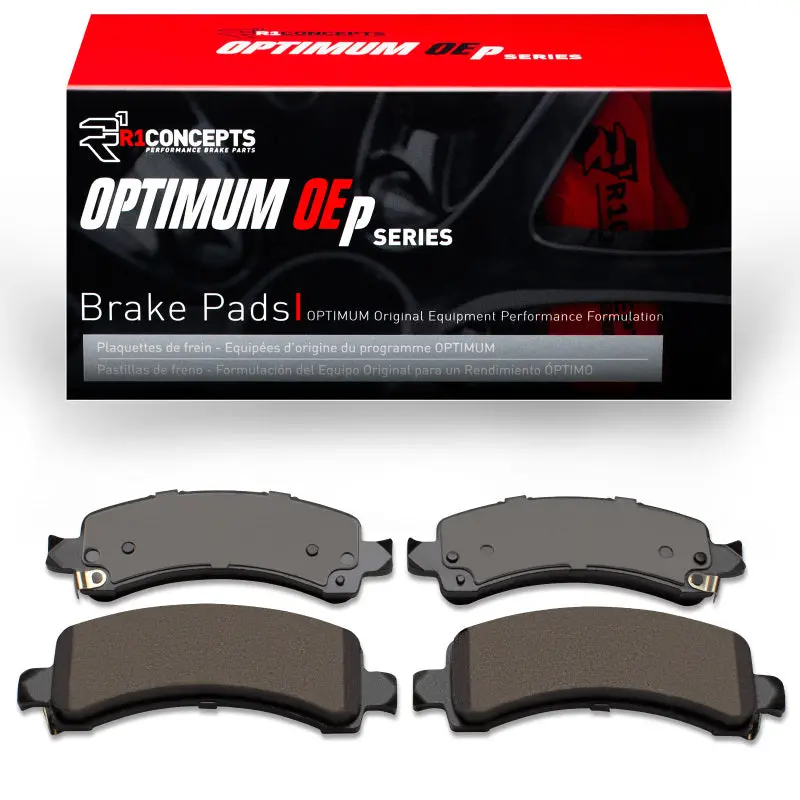 R1 Optimum Oe Rear Brake Pads For 2002–2014 Cadillac Escalade 1
