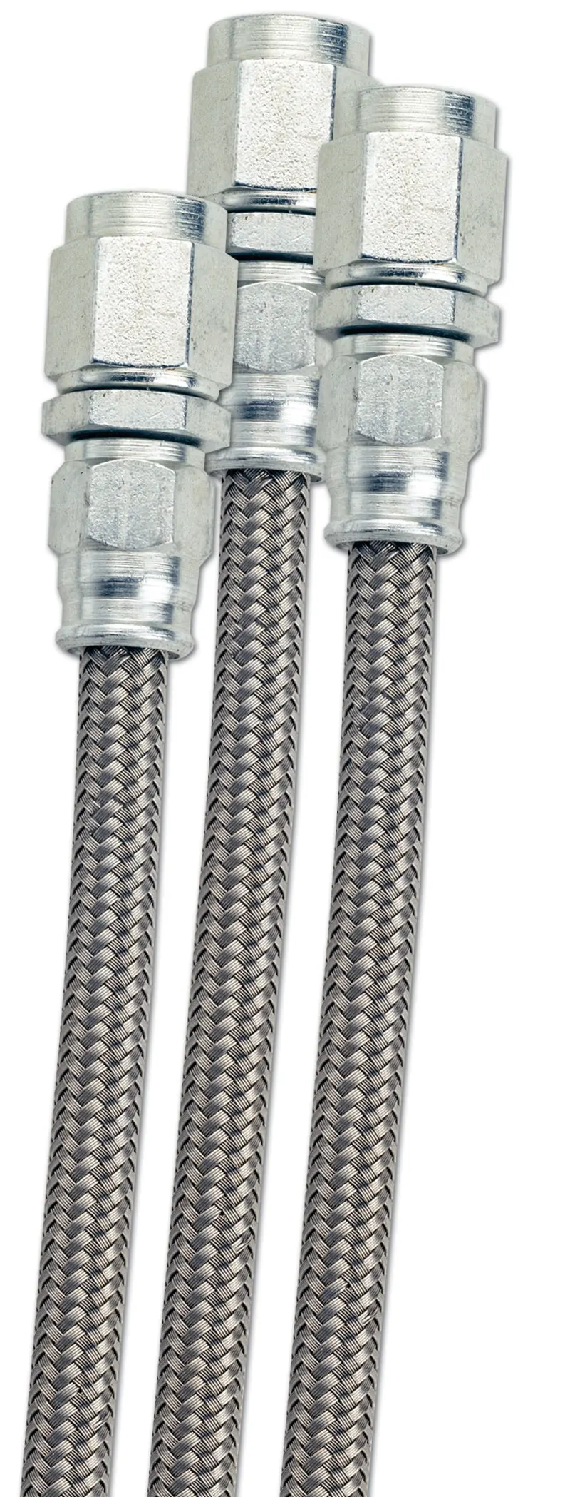 Fragola -6An Ptfe Brake/Fluid Hose With Black Braid – 6-Foot Length 1