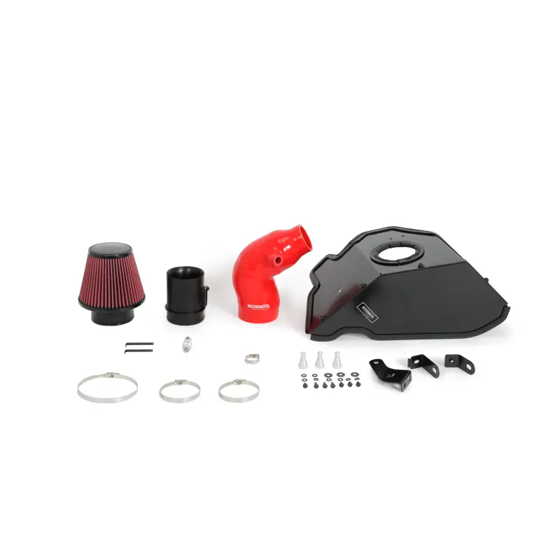 Mishimoto Performance Cold Air Intake For 2016+ Chevrolet Camaro 2.0T – Red Finish 1