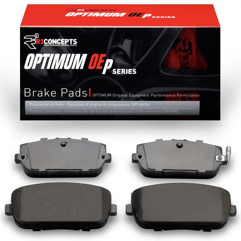 R1 Optimum Oe-Style Rear Brake Pads For 2006–2025 Fiat 124 Spider 1