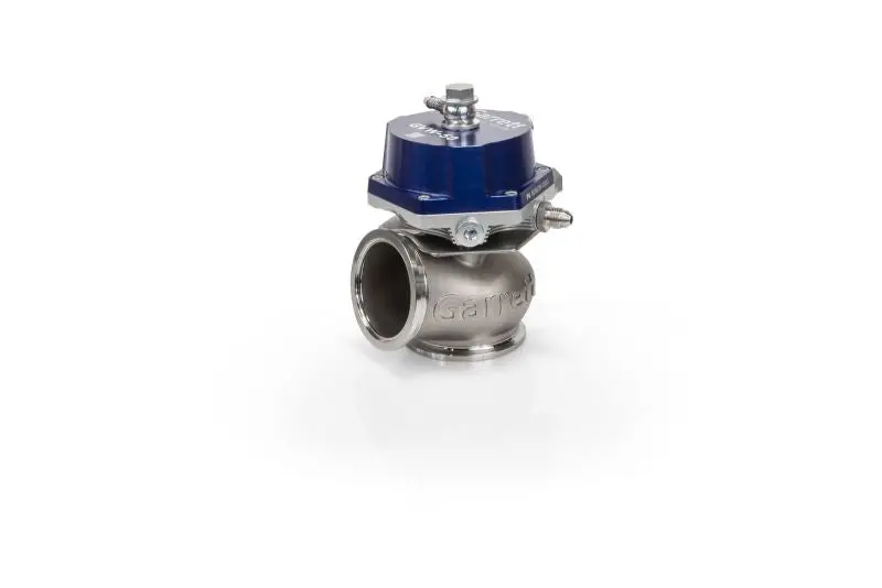 Garrett Gvw-50 External Wastegate Kit – 50Mm Valve With Blue Anodized Housing 1