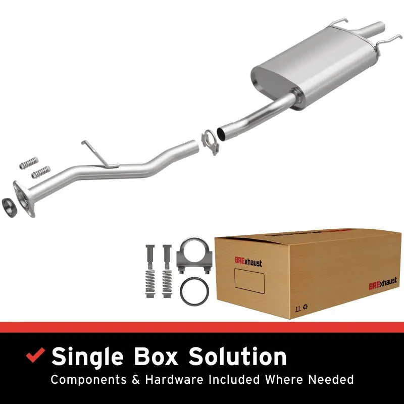 Bre Exhaust Muffler Kit – Direct-Fit Replacement For 1994–1997 Honda Accord 2.2L 1