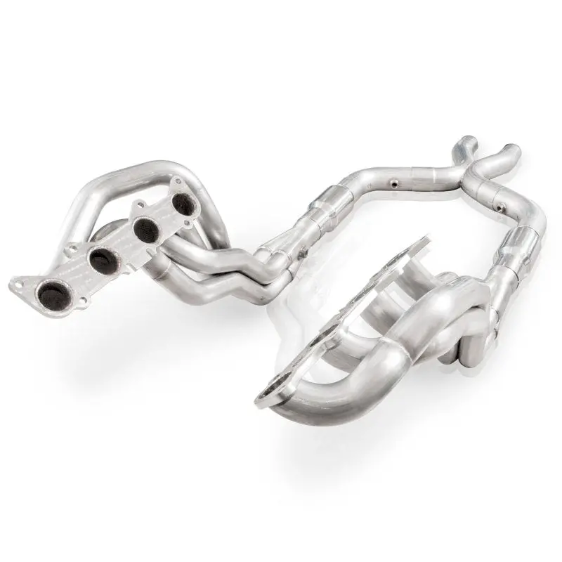 Stainless Power Long-Tube Headers For 2011–2014 Mustang Gt – 1-7/8" Primaries + High-Flow Cats & 3" X-Pipe 1