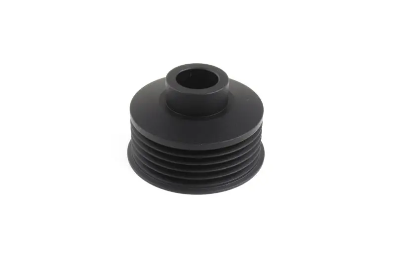 Perrin Alternator Pulley — Lightweight Black Anodized For 2004–2006 Subaru Wrx Sti Ej Engines 1