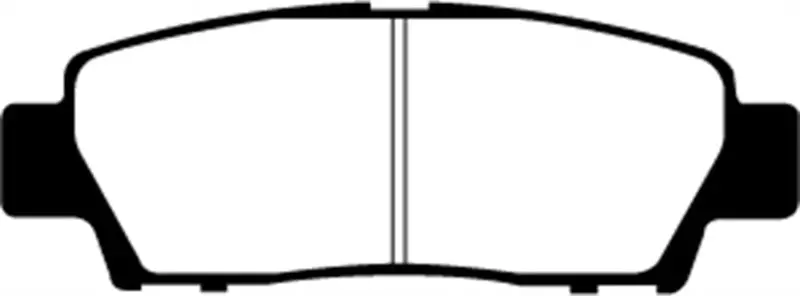 Ebc Redstuff Rear Ceramic Brake Pads For 1995–1996 Toyota Avalon (3.0L) 1