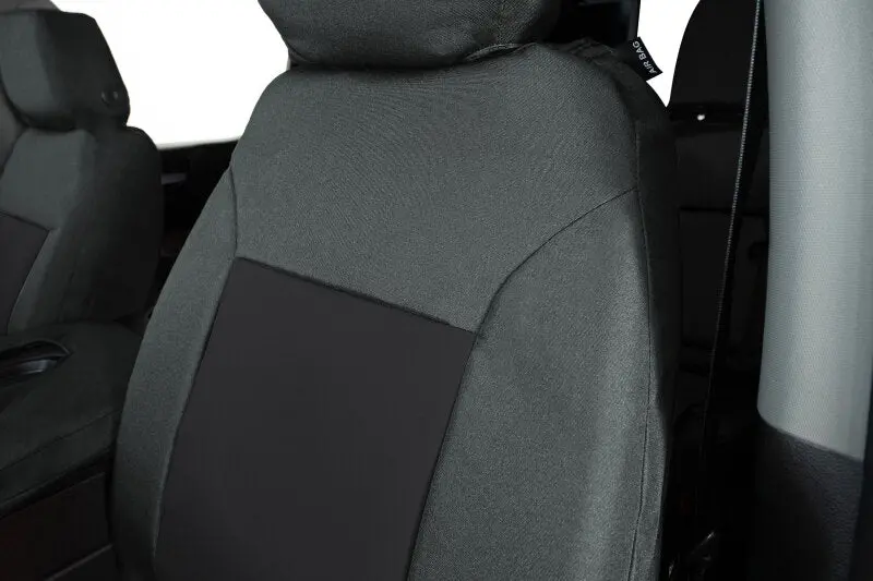 Covercraft Endura Precisionfit Seat Covers For 2021–2024 Ford Expedition – Second Row, Charcoal/Black 1