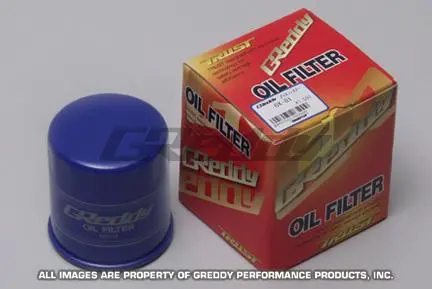 Greddy Ox-01 High-Flow Oil Filter – 3/4"-16 Unf Thread, 65Mm Diameter × 75Mm Height 1
