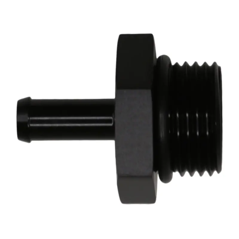 Deatschwerks 10An Orb Male To 5/16" Male Barb Fitting – Matte Black Anodized 1