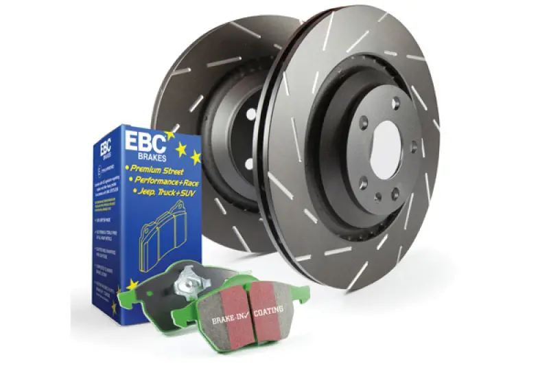 Ebc Greenstuff Brake Pad & Usr Rotor Kit – S2 Street Performance Package 1
