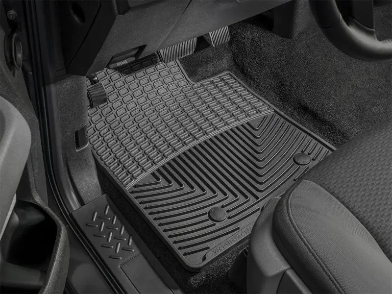 Weathertech Front Floor Liners For 2010–2013 Kia Soul – Black Rubber 1