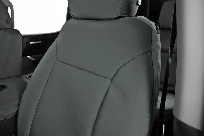 Covercraft Endura Precisionfit Front Row Seat Covers For 2019–2024 Subaru Forester – Charcoal-On-Charcoal Fabric 1