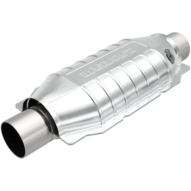 Magnaflow Universal Catalytic Converter – 2.25" Inlet, Single O2 Sensor Port 1