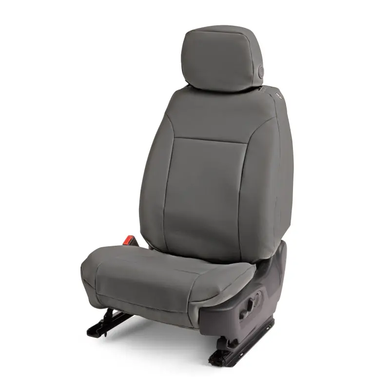 Covercraft Precisionfit Leatherette Seat Covers For 2014–2018 Chevrolet Silverado – Front Row, Stone Color 1