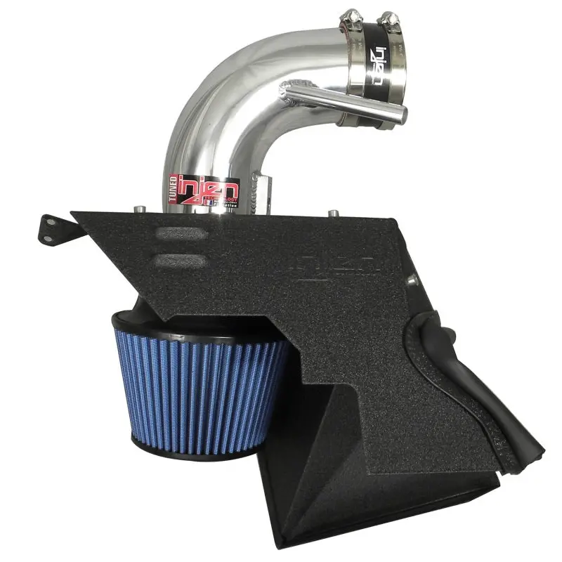 Injen Black Short-Ram Intake With Heat Shield & Cover For 2013 Hyundai Genesis Coupe 3.8L V6 1