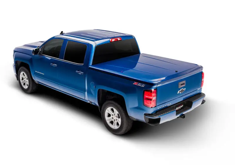 Undercover Lux Hard Tonneau Cover – White Platinum Finish For 2017–2019 Ford F-250/F-350 With 6.8' Bed 1