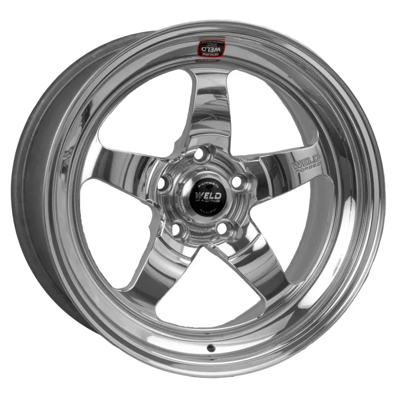 Weld Racing S71 Polished Aluminum Wheel – 17X8", 5X115Mm Bolt Pattern, 5.2" Backspace, 3.18" Hub Bore 1