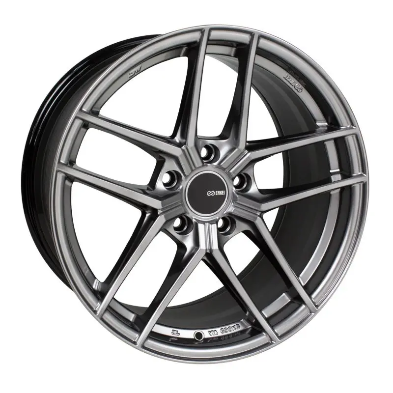 Enkei Ty5 Hyper Silver Alloy Wheel – 18X8.5", 5X114.3, +50Mm Offset, 72.6Mm Bore 1