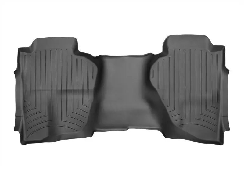 Weathertech Rear Floorliner – Custom Fit For 2019–2023 Chevrolet Silverado 1500 Crew Cab – Black 1