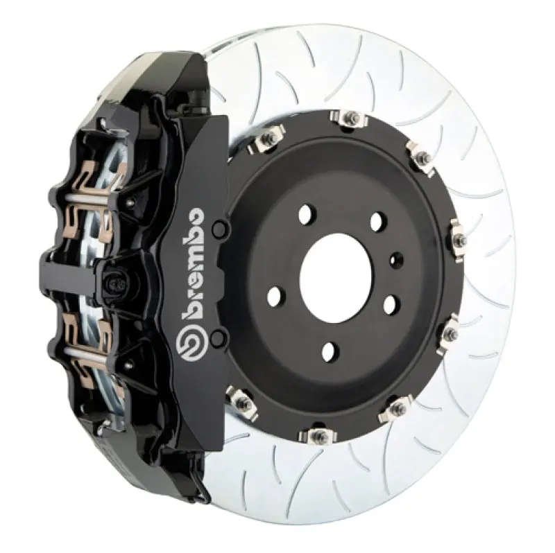 Brembo Gt Big Brake Kit For 2008–2017 Audi A5 And 2009–2016 A4 – Front, 6-Piston Calipers, 380X34Mm Slotted Two-Piece Rotors 1