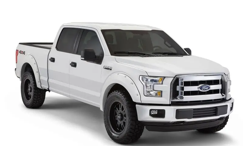 Bushwacker 18-19 Ford F-150 Pocket Style Flares 4 Pc - Oxford White 1