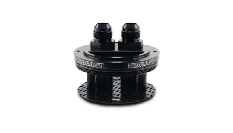 Vibrant Performance Dual-Port Catch Can Lid Assembly 1