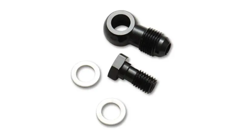 Vibrant -8An Aluminum Male Banjo Fitting – 14Mm X 1.5 Metric Thread, Includes Two Sealing Washers 1