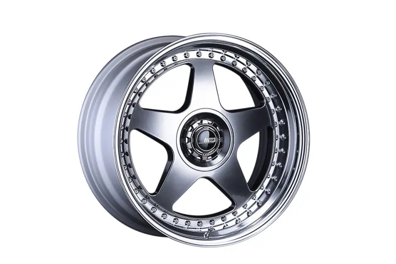 Ssr Professor Sp6 19X11 +16Mm Offset Wheel – High-Bright Silver Finish, 5/114.3 & 5/120 Bolt Pattern (Special Order) 1