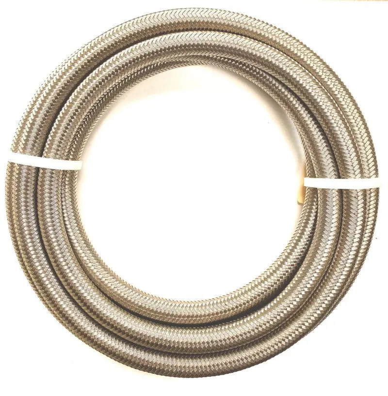 Fragola 3000 Series Stainless Steel Race Hose – -6 An Fitting, 3 Feet Long 1